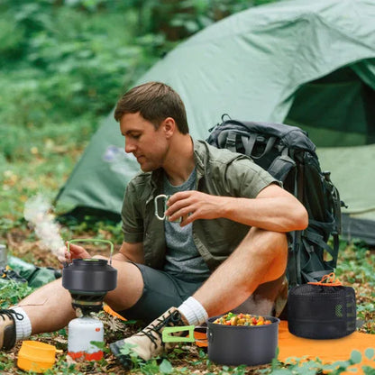 16 Camping Cookware Sets - THE MILE MAKER DRIVER SHOP