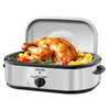 Electric Roaster Oven 14QT Electric Roasting Pan With Self-Basting Lid - THE MILE MAKER DRIVER SHOP