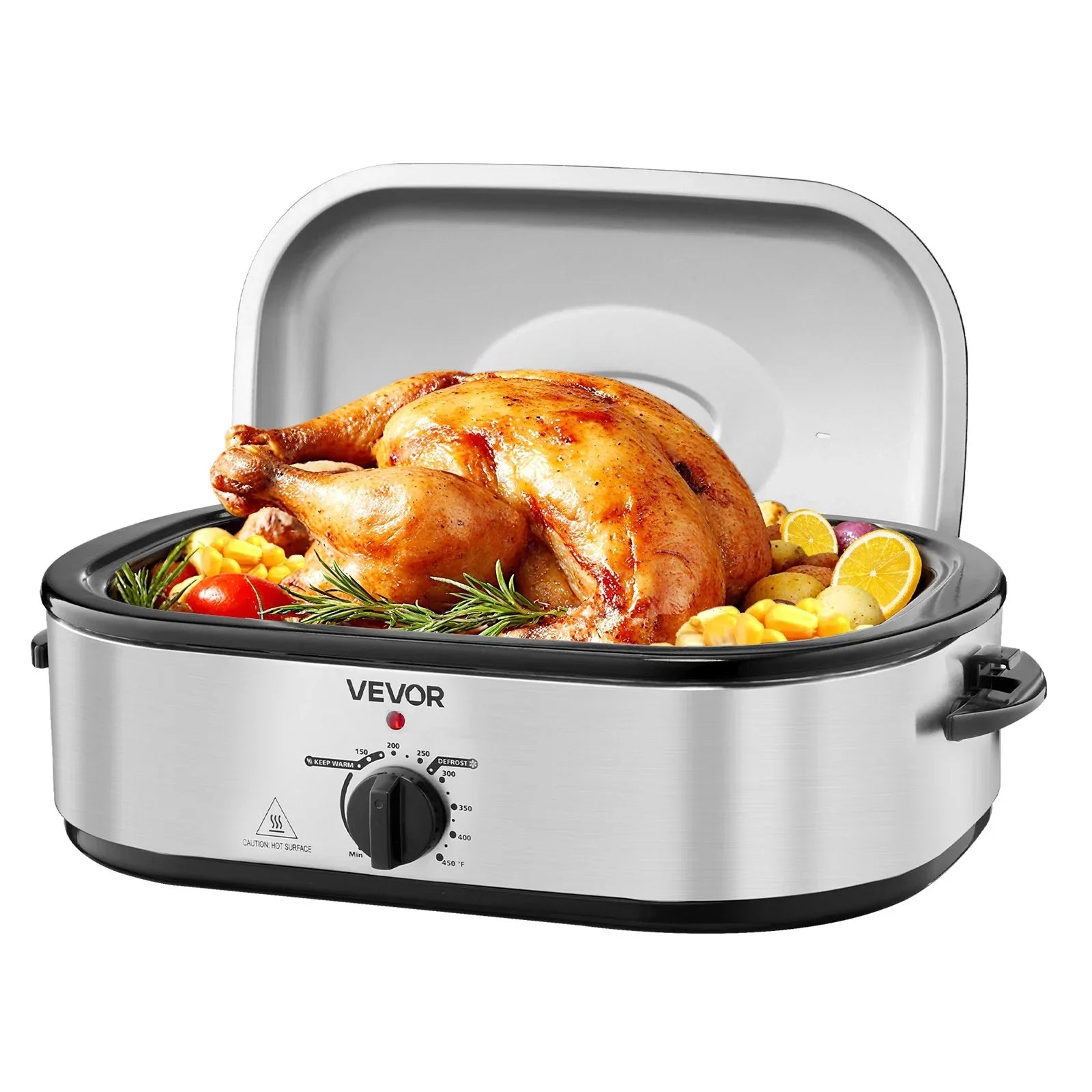 Electric Roaster Oven 14QT Electric Roasting Pan With Self-Basting Lid - THE MILE MAKER DRIVER SHOP