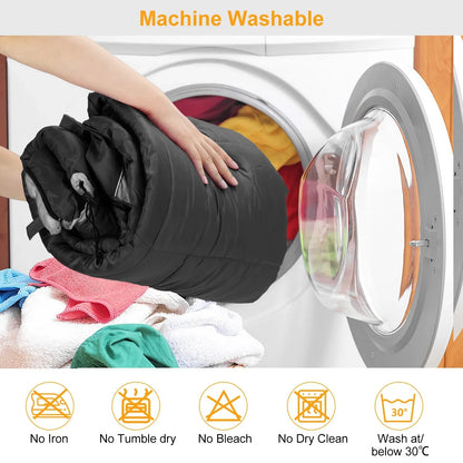 1Pc Mummy Sleeping Bag Camping Sleeping Bags For Adults Outdoor Soft Thick Water-Resistant Moisture-proof Sleep Bag Suitable For Spring Autumn Winter Seasons - THE MILE MAKER DRIVER SHOP