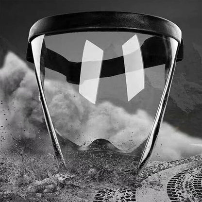 Full Face Anti-fog Clear Mask Reusable Super Protective Transparent Safety Cover - THE MILE MAKER DRIVER SHOP