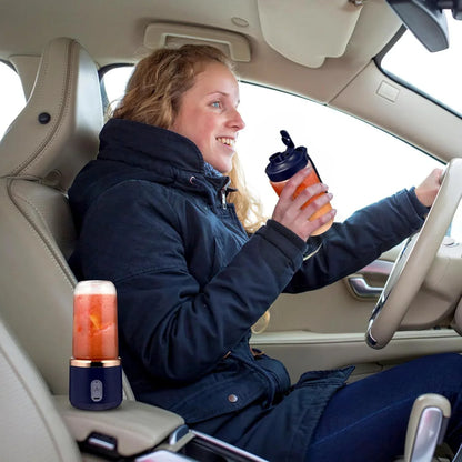 Rechargeable Electric Fruit Juice Maker Portable Blender Smoothie Juicer Machine - THE MILE MAKER DRIVER SHOP