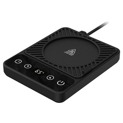 3 Colors Options -- 1Pc Desktop Electric Mug Warmer Auto Shut Off Timer Setting 6 Temperature Levels Cup Warmer For Milk Tea Cup Heating Plate - THE MILE MAKER DRIVER SHOP