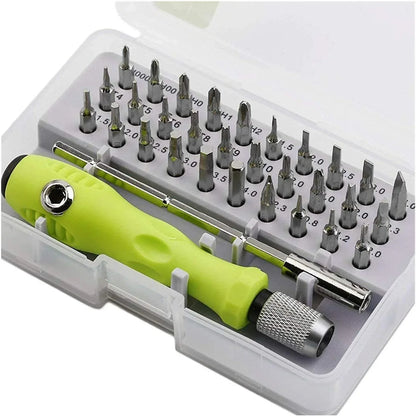 32 IN 1 Small Magnetic Screwdriver Set Torx Driver Professional Repair Tool Kit - THE MILE MAKER DRIVER SHOP