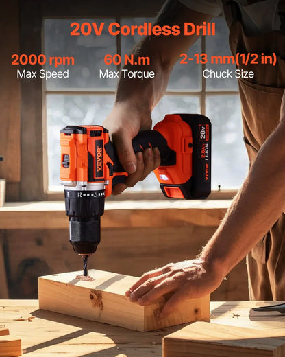 Tool Combo Kit Max 20V Cordless 2-Tool Power Combo Kit With 2.0 Ah Batteries - THE MILE MAKER DRIVER SHOP