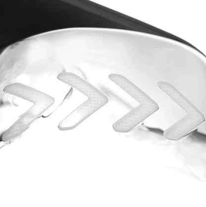 For Freightliner Cascadia 2018 Pair Chrome Heated Hood Mirror W Turn Signal LED - THE MILE MAKER DRIVER SHOP