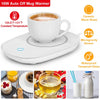1Pc Coffee Mug Warmer Cup Warmer Auto Shut Off Coffee Tea Milk Electric Heater Pad Office Home Desk Electric Beverage Warmer Mat - THE MILE MAKER DRIVER SHOP