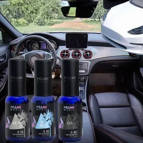 Miami Magic Car Air Fresheners 3 Pack - THE MILE MAKER DRIVER SHOP