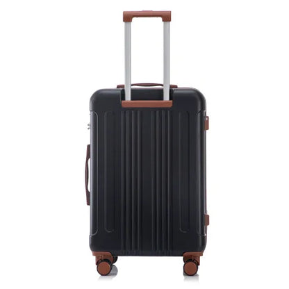 20 24 28 3 Pcs Set In ABS Spinner Wheel Luggage, Carry On Suitcase, Matching Color, TSA Combination Lock - THE MILE MAKER DRIVER SHOP