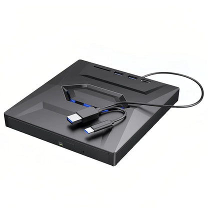 External CD DVD Drive USB 3.0 Writer Burner Player For PC Laptop Windows 11 10 - THE MILE MAKER DRIVER SHOP