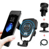 10W QI Wireless Fast Car Charger Mount Holder Stand Automatic Clamping Charging - THE MILE MAKER DRIVER SHOP