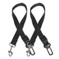 2Pcs Pet Dog Seat Belt Leash Adjustable Pet Dog Cat Safety Leads Harness Car Vehicle Nylon Fabric Seatbelt Strap - THE MILE MAKER DRIVER SHOP