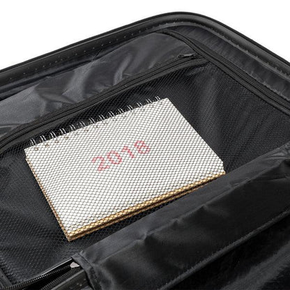 3-in-1 ABS Trolley Case 20 Inches, 24 Inches, 28 Inches Dark Gray - THE MILE MAKER DRIVER SHOP