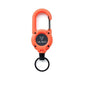 VIEJAKLG 3-in-1 Retractable Rope Carabiner Keychain, Strong Steel Wire Rope Buckle, Compact Outdoor Camping And Hiking Multifunctional Essential Item - THE MILE MAKER DRIVER SHOP
