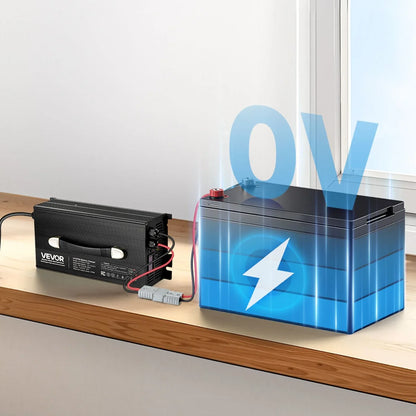 12V 60A Lithium Battery Charger 14.6V AC-DC LiFePO4 Smart Charger For RV - THE MILE MAKER DRIVER SHOP